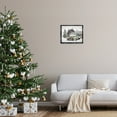 thumbnail image 3 of Stupell Industries Rustic Lodge Winter Rural Vintage Truck & Barn Black Floating Frame Canvas Art, 21 x 17, by Lori Deiter, 3 of 7