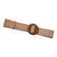 thumbnail image 2 of Cinturón de paja tejida vintage Correa ancha de cintura alta Cinturón de Zulema  Cinturón de cintura trenzada para mujer, 2 of 6