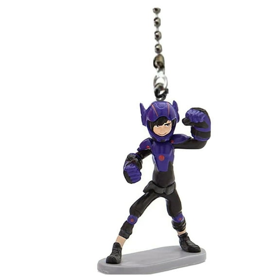 Big Hero Hiro Hamada 2.5” PVC Fan Light Lamp Pull Chain Figurine Figure Disney