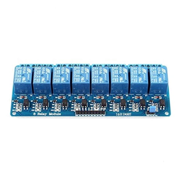 Módulo de Relevadores SainSmart de 8 Canales y Alta Corriente 5V
