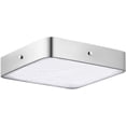 thumbnail image 2 of Elan Lighting Crystal Moon Square LED Flush Mount in Chrome, 2 of 2