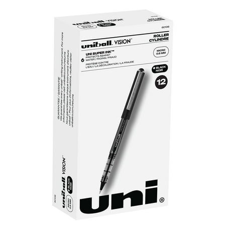 UPC 070530601060 product image for Uni-Ball Vision Rollerball Pens  1 Dozen (Quantity) | upcitemdb.com