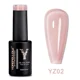 thumbnail image 1 of YOKEFELLOW-esmalte de uñas en extensión de Gel para uñas, YMH14 autonivelante, Gel acrílico UV de construcción rosa pálido, bricolaje, 15g, 1 of 5