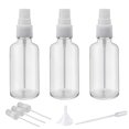 thumbnail image 1 of Botellas de aerosol Hydior de vidrio transparente de 60 ml para aceites esenciales x3, 1 of 7