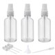 thumbnail image 1 of Botellas de aerosol Hydior de vidrio transparente de 60 ml para aceites esenciales x3, 1 of 7