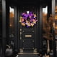 thumbnail image 5 of Guirnalda de puerta de Halloween, colgante de puerta, decoración de terror, corona de arce de calabaza para Windows, 5 of 9