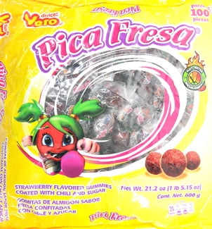 VERO PICA GOMAS FRESA 100CT