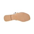 thumbnail image 4 of Seychelles Bex Leather Sandal, 7, Silver, 4 of 5