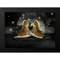 thumbnail image 2 of Babette 24x18 Black Modern Framed Museum Art Print Titled - Gold Angel, 2 of 5