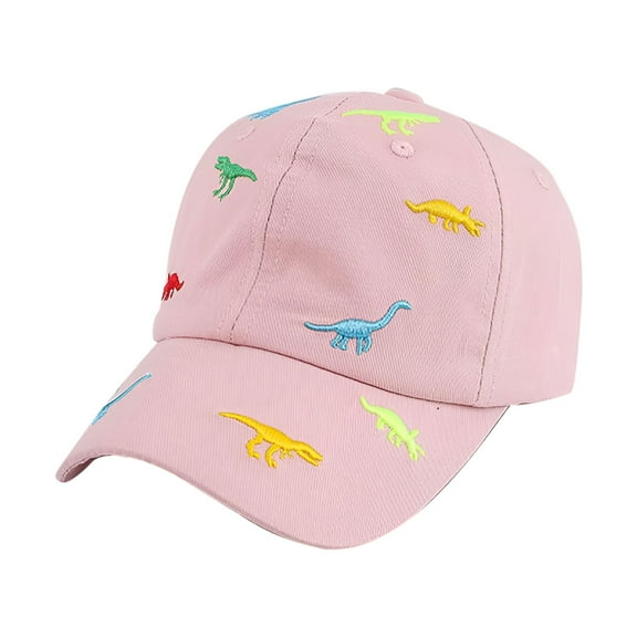TELOLY Toddler Boy Girl Baseball Cap Summer Cap Sun Protection Dinosaur Kids Trucker Hats for 2-5 Years Old