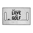 thumbnail image 1 of Whosucclay LOVE TO GOLF Multiple Storage Pockets Golf Cart Seat Cover 4 Storage Pockets for Yamaha EZGO Club Car Icon, Thick Golf Cart Seat Protector, 1 of 4