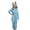 Light Blue, variant on XIMIN Onesie Pajamas - Unisex Halloween Animal Elk Reindeer Costume Sleepwear Onesie Party Jumpsuit for Boys & Girls - Comfy & Fun Cosplay Outfit