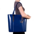 thumbnail image 4 of Bolso McKlein Cristina Leather para mujer, color azul marino, 4 of 5
