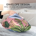 thumbnail image 4 of Yayeee Pillowcase Standard Size Set of 2 Satin Wrinkle Resistant Pillow Case, Floral Vase, 4 of 8