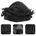 thumbnail image 3 of Turban Hat, Tassel-edged Men's Hair Wrap Design Hats, 3 of 5