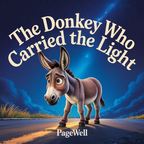 The Donkey Who Carried the Light: A Gentle Christmas Story About Purpose, Kindness, and God's Love for Kids Ages 3-10, (Paperback)