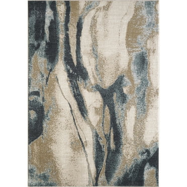 Avalon 5618 Ivory/Blue Wonder Area Rug, Size - 9' x 12'