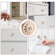 thumbnail image 6 of FGY 10pcs Kitchen Cabinet Knobs Pulls, Metal Round Cabinet Knobs, Drawer Dresser Handles Cupboard Door Heavy Knobs, Kitchen Cabinet Hardware with Screws for Bathroom Drawer, 1.18inch, White, 6 of 7