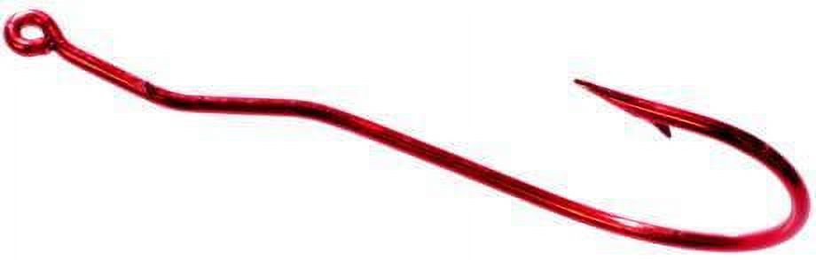Tru-Turn 063ZS-3/0 Worm Hook, Size 3/0, Spear Point, 2 Sliced Shank