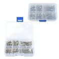 thumbnail image 1 of GOOHOCHY Assortiment de Vis de Machine Métrique 60 Pcs en Acier Inoxydable pour Projets DIY dans Instruments, 1 of 4