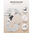 thumbnail image 2 of Wearlizer Resin Band Compatible with Samsun Galaxy Watch 8 40mm 44mm/Watch 8 Classic 46mm, Lightweight Bracelet Strap for Women Men, 2 of 5