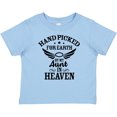 thumbnail image 3 of Inktastic Handpicked for Earth by My Aunt in Heaven with Angel Wings Boys or Girls Baby T-Shirt, 3 of 5