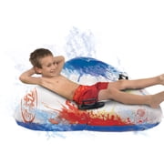ESP 48-inch Triangle Inflatable Snow Tube Sled with Grab Bars - Multicolor
