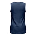 thumbnail image 6 of Tank Tops for Women Lightweight Cotton Linen V Neck Loose Ruffle Flowy Sleeveless Shirt Summer Outfits, 6 of 6