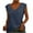 Dark Blue, variant on Tank Top for Women Summer Tops 2025 Casual Sleeveless Tee Shirts V Neck Loose Fit T-Shirts Blouses Dark Gray XXL