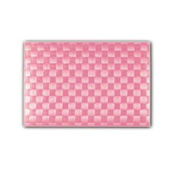 Individual Rectangular Saleen Rojo Caramelo de Polipropileno