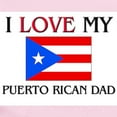 thumbnail image 2 of CafePress - I Love My Puerto Rican Dad Infant Bodysuit - Baby Light Bodysuit, Size Newborn - 24 Months, 2 of 4