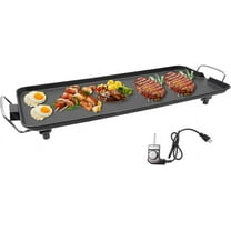 Nonstick Electric Barbecue Grill,BBQ Grill 32-482℉ Adjustable Temperature, Portable Electric Grill Outdoor, 1500W Electric Grill Plate for Yard, Travel, Picnic, Camping, Party