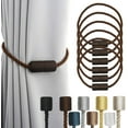 thumbnail image 1 of GHSDFBB Lot de 6 Attaches Magnétiques pour Rideaux de Café Élégantes Décoratives Modernes pour Rideaux, 1 of 6