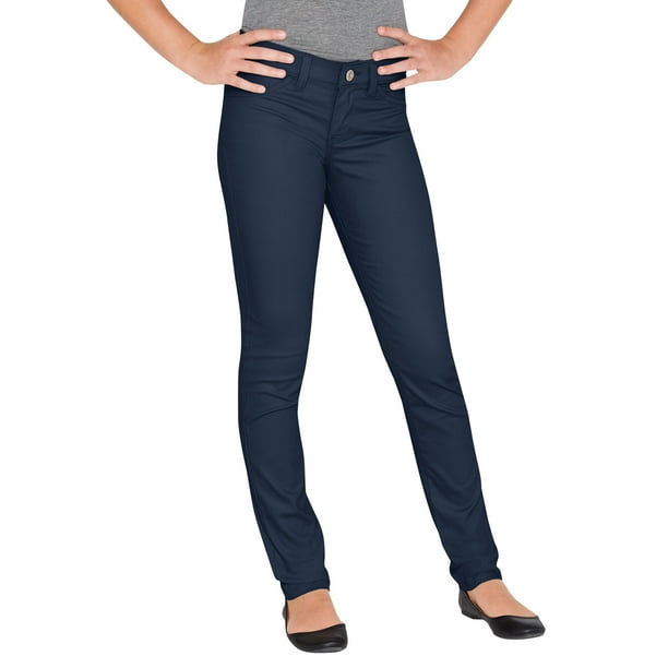 Navy skinny pants deals