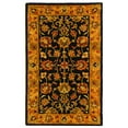 thumbnail image 5 of SAFAVIEH Heritage Regis Traditional Wool Area Rug, Charcoal/Gold, 5' x 8', 5 of 10