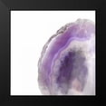 thumbnail image 2 of Bryant, Susan 15x15 Black Modern Framed Museum Art Print Titled - Purple Watercolor Agate Square, 2 of 5
