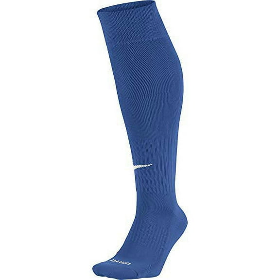 Nike Academy Over-The-Calf Soccer Socks, Varsity Royal/White, Small
