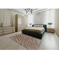 thumbnail image 4 of Ahgly Company Indoor Square Patterned Light French Beige Brown Novelty Area Rugs, 8' Square, 4 of 6