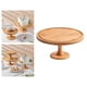 thumbnail image 5 of Cubierta de cúpula de pastel de bambú, tablero para de queso, soporte de Pedestal para postres, soporte para hornear pasteles y magdalenas, comercial, vacaciones, 9 pulgadas BLESIY Soporte de pedestal para pasteles, 5 of 7
