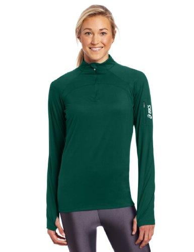 green zip sweater