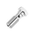 thumbnail image 4 of Unique Bargains 2pcs M12x1.25 Thread Turbo Brake Line Banjo Bolt with Copper Washers Single Banjo Bolt 31mm Length, 4 of 6