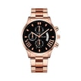 thumbnail image 5 of NovaStitch Luxury Watches for Men Alloy Band Chronograph Watch with Multifunction 3 Eye 6 Hands Dial, Analog Quartz Business Men'S Wrist Watches, Classic Dress Watch Reloj Swatch Para Hombre, 5 of 5