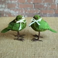 thumbnail image 4 of 5" Green Burlap Bird Set, 4 of 5