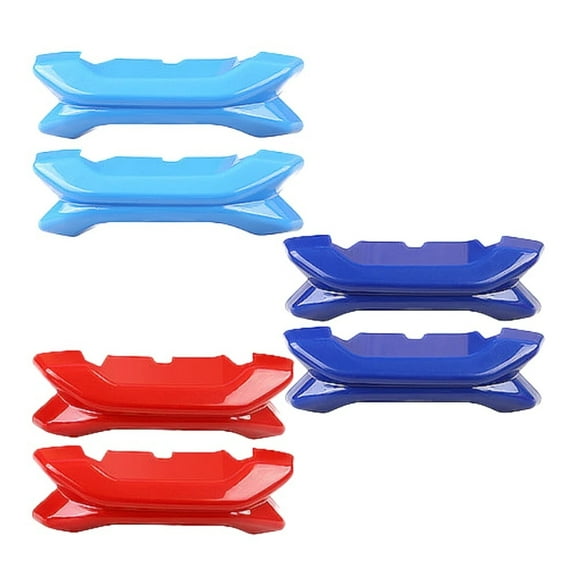 6pcs Front Grill Front Face Decoration Stickers Trim Molding for Mazda CX-5 CX5 2022-2023