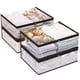 thumbnail image 1 of Bolsas de almacenamiento Fixwal transparentes para ropa de 35 litros y 9,5 galones, 4 unidades, 1 of 7