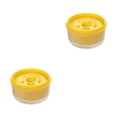 thumbnail image 2 of Bearachild Separador de huevos de gran capacidad, caja de almacenamiento de yema blanca, divisor profesional, contenedores de separación para hornear, Amarillo 2piezas Bearachild CBP209323, 2 of 6