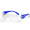 Blue/Clear, variant on JORESTECH Safety Glasses, LS-260 (Clear, 1 Unit)