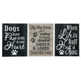 thumbnail image 1 of Wood Wall Sign (For Dog Lovers) (Asstd) - Set of 3, 1 of 1