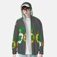 thumbnail image 2 of Kdxio Spring St Patrick’S Day Print Women Men Sun Protection UPF 50+ Jackets Zip Up Long Sleeve Hoodie Hiking Lightweight with Pockets, 2 of 7
