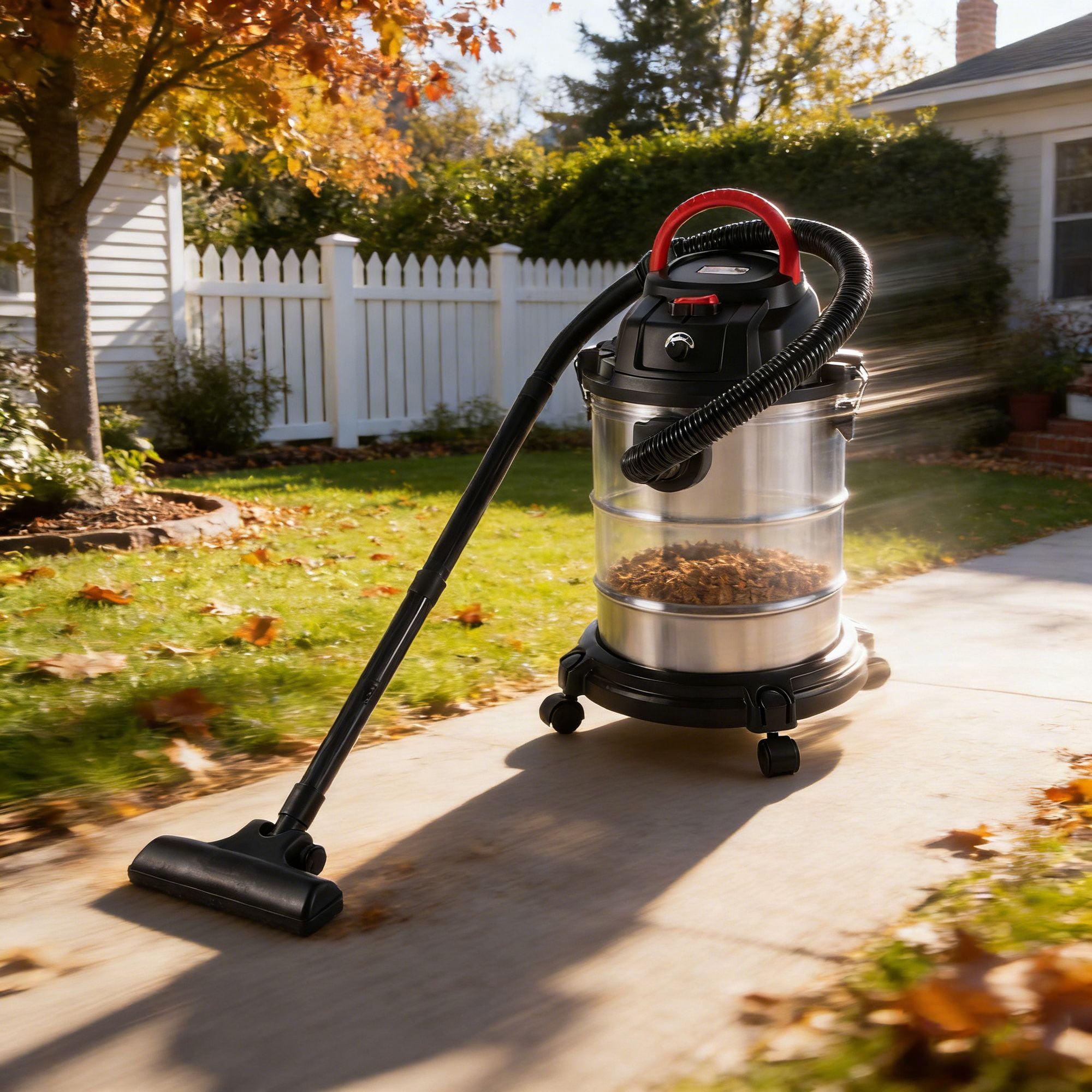 Wet Dry Vac, Cleaner, 8 Gallon, 6 Peak HP, 3 in 1 Shop Vacuum with Blowing Function, Wet/Dry Vacuum to Clean Floor, Upholstery, Gap, Car, Black